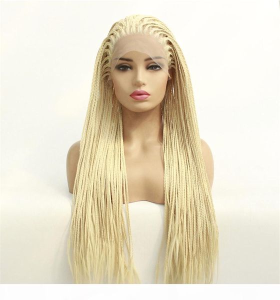 fashionable high-end long cornrow braided synthetic lace front wigs micro braids with baby hair heat resistant for african, Black
fashionable high-end long cornrow braided synthetic lace front wigs micro braids with baby hair heat resistant for african, Black