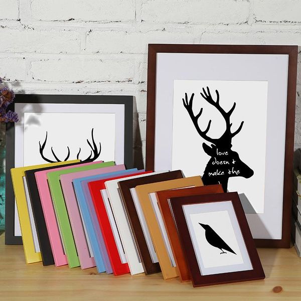 nature solid wooden frame a4 a3 black white red blue color picture p frame with mats for wall mounting hardware included
nature solid wooden frame a4 a3 black white red blue color picture p frame with mats for wall mounting hardware included