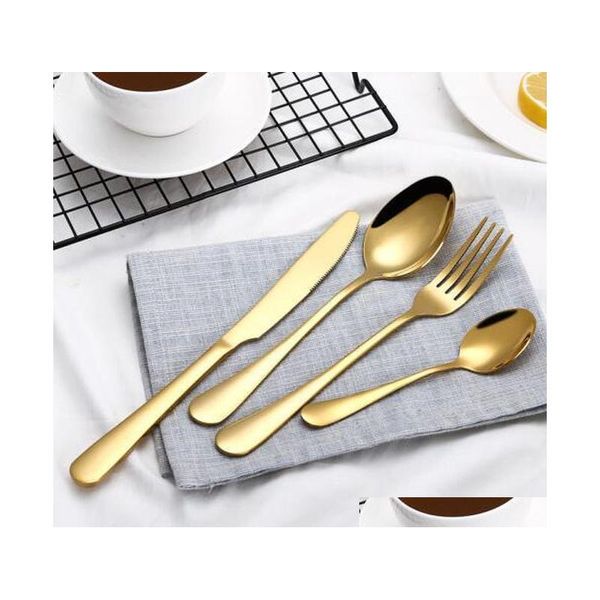 4 pcs/set stainless steel cutlery gold/black/mix colors/blue/silver plated dinnerware knife fork qylvrc hxclothes
4 pcs/set stainless steel cutlery gold/black/mix colors/blue/silver plated dinnerware knife fork qylvrc hxclothes