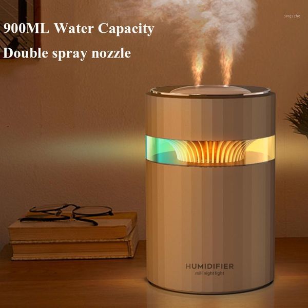 double nozzle usb air humidifier 900ml water capacity cool mist maker fogger with colorful nightlight ultrasonic humidificador1
double nozzle usb air humidifier 900ml water capacity cool mist maker fogger with colorful nightlight ultrasonic humidificador1