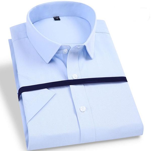 2020 summer new men's short sleeve shirt non-iron social work basic business dress shirt plus size pure color smart casual1, White;black
2020 summer new men's short sleeve shirt non-iron social work basic business dress shirt plus size pure color smart casual1, White;black