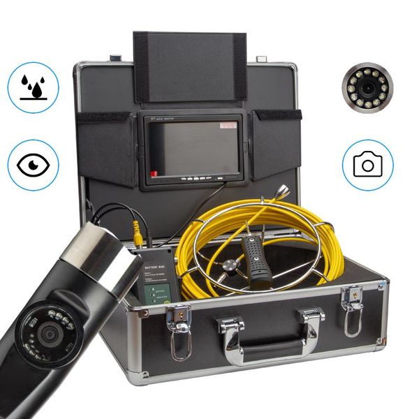 20m 7inch lcd screen dual lens camera pipeline inspection diameter 42mm camera head 12v4500ma lithium battery
20m 7inch lcd screen dual lens camera pipeline inspection diameter 42mm camera head 12v4500ma lithium battery