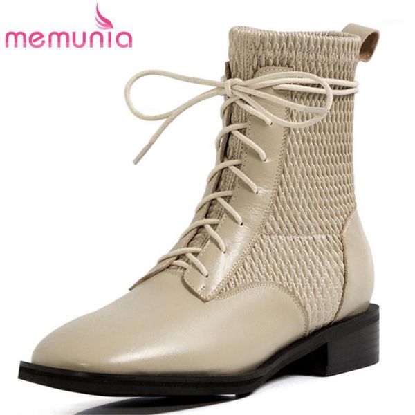 boots memunia 2021 genuine leather +stretch pu ankle women round toe low heel comfortable casual shoes ladies big size1, Black
boots memunia 2021 genuine leather +stretch pu ankle women round toe low heel comfortable casual shoes ladies big size1, Black