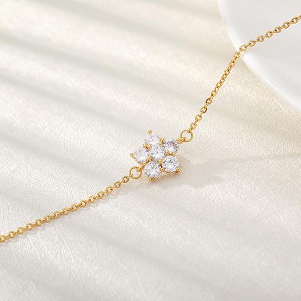 zircon flower bracelet for women girl rose gold silver color stainless chain female bracelets dainty jewelry bridesmaid gifts, Black
zircon flower bracelet for women girl rose gold silver color stainless chain female bracelets dainty jewelry bridesmaid gifts, Black