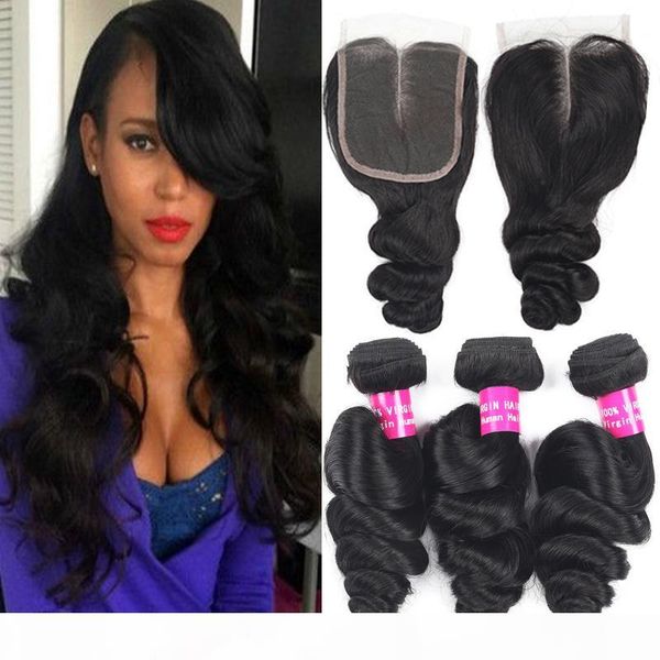 9a loose wave brazilian hair 3 bundles with lace closure 100% unprocessed straight body loose wave deep curly water wave human hair, Black
9a loose wave brazilian hair 3 bundles with lace closure 100% unprocessed straight body loose wave deep curly water wave human hair, Black
