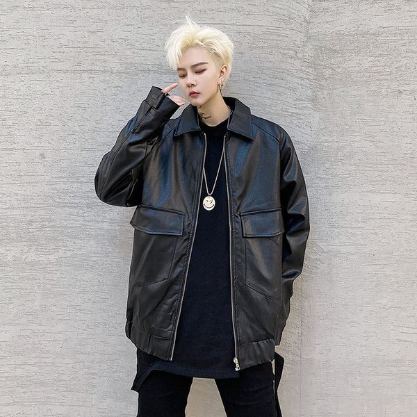 autumn 2021 men's thin new pure leather sleeve long jacket fashion young clothes wtcy, Black;brown
autumn 2021 men's thin new pure leather sleeve long jacket fashion young clothes wtcy, Black;brown