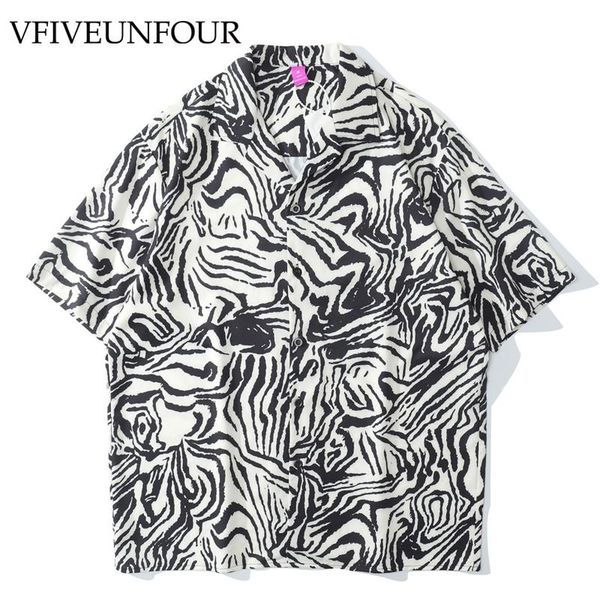 vfive unfour harajuku zebra pattern digital printing korean style oversized short sleeve shirt men high street summer shirt, White;black
vfive unfour harajuku zebra pattern digital printing korean style oversized short sleeve shirt men high street summer shirt, White;black