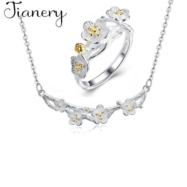 sweet romantic fashion flower necklaces pendant jewelry sets rings for women wedding statement jewelry, Silver
sweet romantic fashion flower necklaces pendant jewelry sets rings for women wedding statement jewelry, Silver