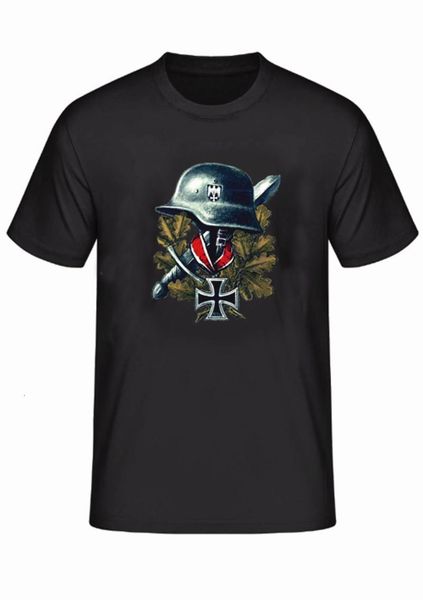 wehrmacht stahlhelm knight's cross sword t-shirt cotton o-neck short sleeve men's t-shirt new size s-3xl, White;black
wehrmacht stahlhelm knight's cross sword t-shirt cotton o-neck short sleeve men's t-shirt new size s-3xl, White;black