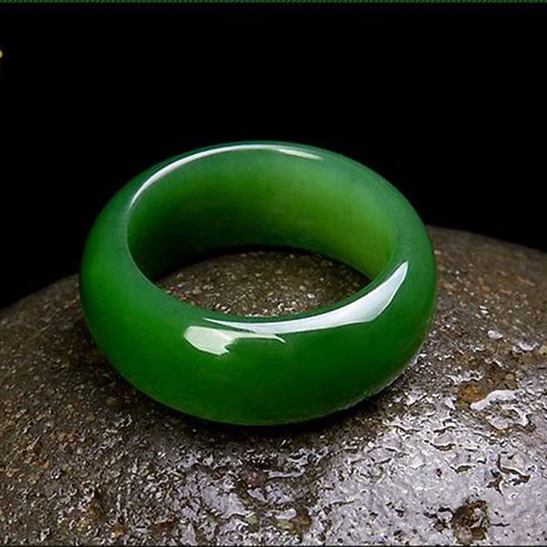 natural green hetian jade ring chinese jadeite amulet fashion charm jewelry hand carved crafts gifts for women men, Black
natural green hetian jade ring chinese jadeite amulet fashion charm jewelry hand carved crafts gifts for women men, Black