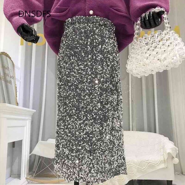 sequined skirt women office lady pencil skirts high elastic waisted velvet mid-calf skirt fashion stretch korean clothing, Black
sequined skirt women office lady pencil skirts high elastic waisted velvet mid-calf skirt fashion stretch korean clothing, Black