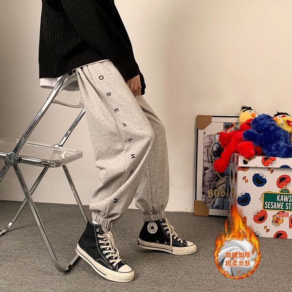 2021 male trousers autumn thin new winter thick sports pants young men's clothing 17e6, Black
2021 male trousers autumn thin new winter thick sports pants young men's clothing 17e6, Black