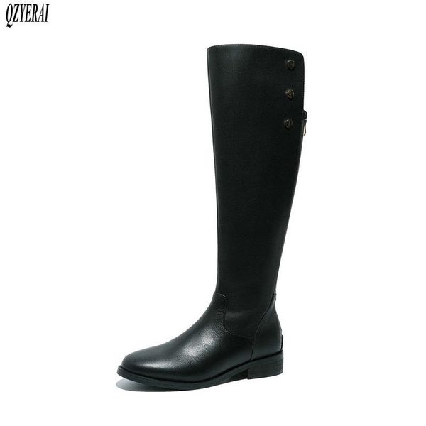 boots winter natural genuine leather knee high women motorcycle fur one 100% cowhide female snow, Black
boots winter natural genuine leather knee high women motorcycle fur one 100% cowhide female snow, Black