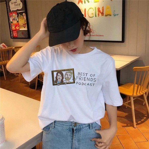 ZOGANKIN Women Funny Print White Soft Casual Lady T-Shirt Summer Short Sleeve Casual Round Neck Cheap Clothes Top Femme #cB29
ZOGANKIN Women Funny Print White Soft Casual Lady T-Shirt Summer Short Sleeve Casual Round Neck Cheap Clothes Top Femme #cB29
