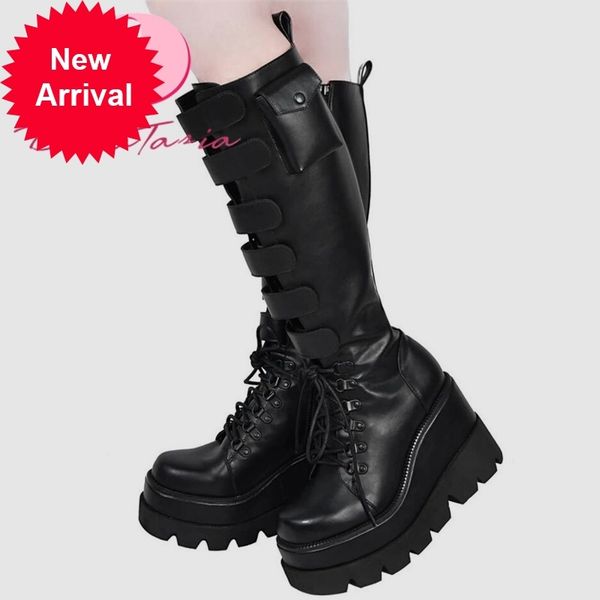 2021 the new tamanho grande 43 marca senhoras quentes do coxa altas fivela fundo grosso botas femininas elegante rua alta plataforma gpgb, Black
2021 the new tamanho grande 43 marca senhoras quentes do coxa altas fivela fundo grosso botas femininas elegante rua alta plataforma gpgb, Black