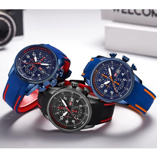 men watch brand fashion sport male clock silicone strap steel quartz wristwatch waterproof horloges mannens saat, Slivery;brown
men watch brand fashion sport male clock silicone strap steel quartz wristwatch waterproof horloges mannens saat, Slivery;brown