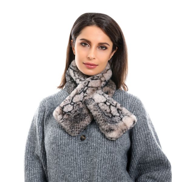 new rabbit hair and python like scarf for travel in autumn and winter of 2019, Blue;gray
new rabbit hair and python like scarf for travel in autumn and winter of 2019, Blue;gray