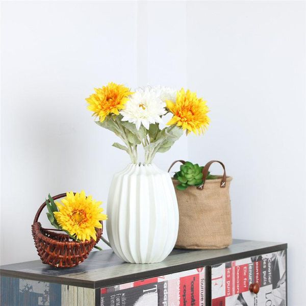 decorative flowers & wreaths 5pcs artificial sunflower daisy gerbera flores plants home wedding decoration fake bouquet decor1
decorative flowers & wreaths 5pcs artificial sunflower daisy gerbera flores plants home wedding decoration fake bouquet decor1