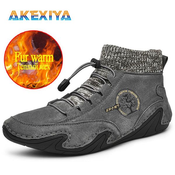 boots winter men's snow plush warm suede men designer sneakers outdoor comfortable trainers, Black
boots winter men's snow plush warm suede men designer sneakers outdoor comfortable trainers, Black