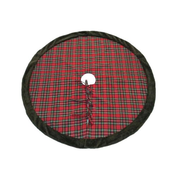 christmas tree skirt, 112cm large plaid skirt, rustic plain xmas tree holiday decorations
christmas tree skirt, 112cm large plaid skirt, rustic plain xmas tree holiday decorations