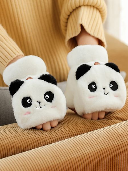 little panda gloves girl autumn cute korean students hairy warm and plush winter ins, Blue;gray
little panda gloves girl autumn cute korean students hairy warm and plush winter ins, Blue;gray