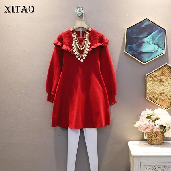xitao hollow out splicing knitting dress winter the new o neck collar long sleeve pullover solid color fashion dress zy24801, Black;gray
xitao hollow out splicing knitting dress winter the new o neck collar long sleeve pullover solid color fashion dress zy24801, Black;gray