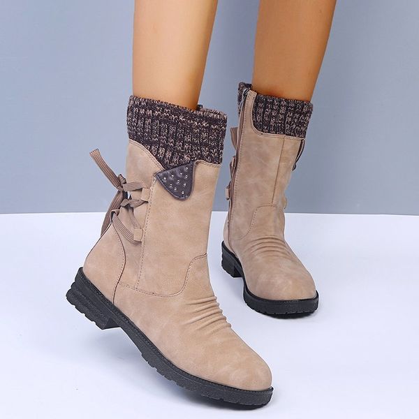 autumn women's stuffed snow skin shoes of the fake feminine lace to decoration mujer leather pu zip up boots ladies p882, Black
autumn women's stuffed snow skin shoes of the fake feminine lace to decoration mujer leather pu zip up boots ladies p882, Black