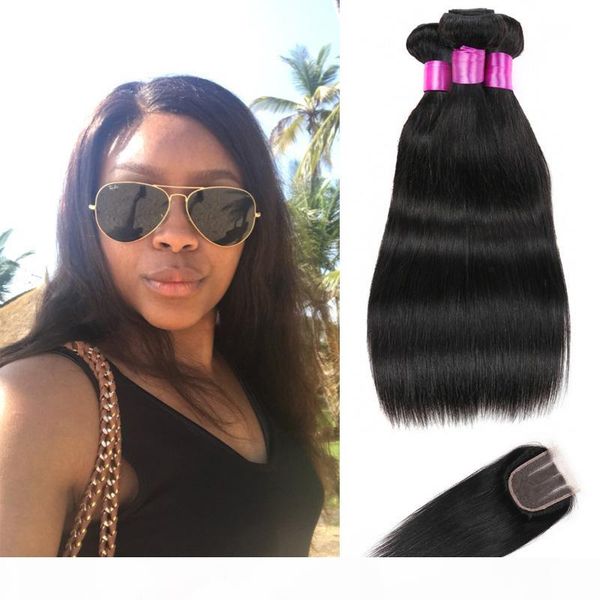 unprocessed peruvian virgin hair 4 bundles with closure straight weaves human hair bundles peruvian hair closure, Black;brown
unprocessed peruvian virgin hair 4 bundles with closure straight weaves human hair bundles peruvian hair closure, Black;brown