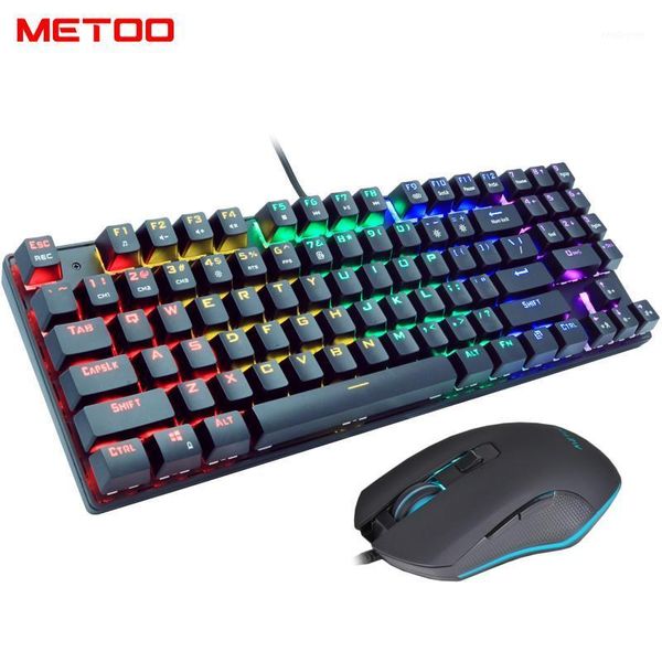 keyboard mouse combos metoo z55 gaming mechanical and set 89 keys wired backlight mice russian/us for pc lap
keyboard mouse combos metoo z55 gaming mechanical and set 89 keys wired backlight mice russian/us for pc lap