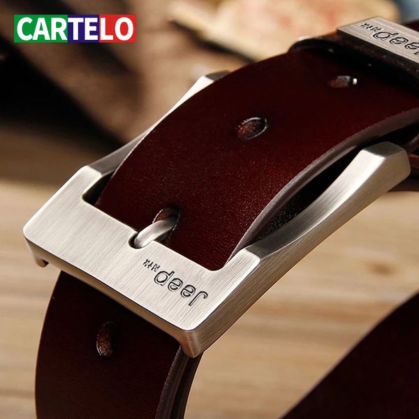 cartelo men's cow leather belts luxury strap male belts for fashion classice vintage pin buckle men belt large sizeq1228, Black;brown
cartelo men's cow leather belts luxury strap male belts for fashion classice vintage pin buckle men belt large sizeq1228, Black;brown