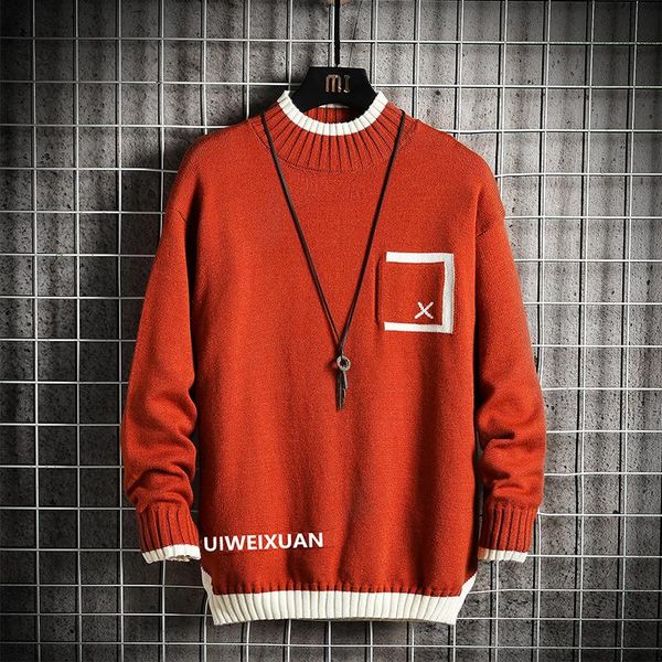 2020 new sweaters men's black grey long sleeves autumn winter pullover knitted o-neck plus oversize 5xl, White;black
2020 new sweaters men's black grey long sleeves autumn winter pullover knitted o-neck plus oversize 5xl, White;black