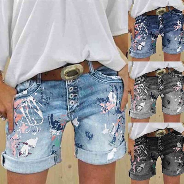 women jeans shorts summer casual spliced denim shorts women printed short plus size 5xl streetwear jeans, Blue
women jeans shorts summer casual spliced denim shorts women printed short plus size 5xl streetwear jeans, Blue