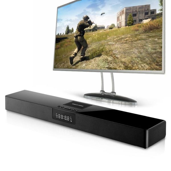 soundbar column 4000mah wireless bluetooth speaker tv stereo home theater sound bar tf usb rca clock for pc
soundbar column 4000mah wireless bluetooth speaker tv stereo home theater sound bar tf usb rca clock for pc