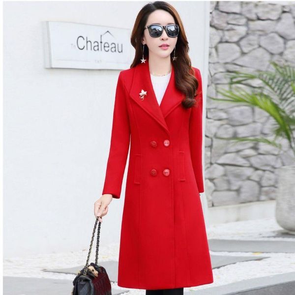 plus size 5xl 6xl woolens blends female coat autumn winter coats women casual women's coats, Black
plus size 5xl 6xl woolens blends female coat autumn winter coats women casual women's coats, Black