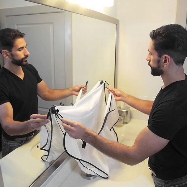 man new bib high-grade fashion bathroom waterproof polyester pongee beard care trimmer hair shave apron 120*80cm epacket free
man new bib high-grade fashion bathroom waterproof polyester pongee beard care trimmer hair shave apron 120*80cm epacket free