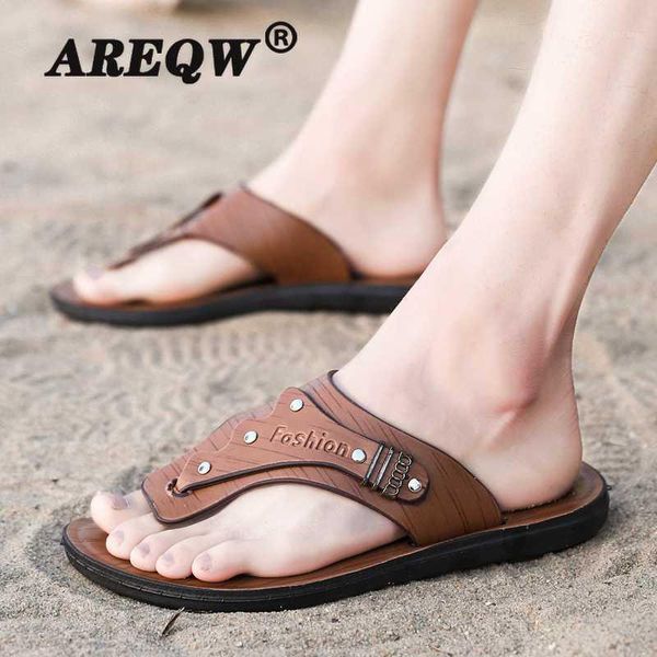 men's casual shoes made of leather sports shoes for men slippers for slats 2020 summer1, Black
men's casual shoes made of leather sports shoes for men slippers for slats 2020 summer1, Black