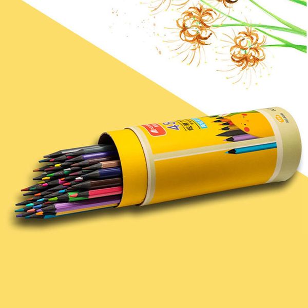 12/18/24/36/48 colors wood watercolor pencil lead hardness hb professional colored pencils art school office supplies vtky2295, Black;red
12/18/24/36/48 colors wood watercolor pencil lead hardness hb professional colored pencils art school office supplies vtky2295, Black;red