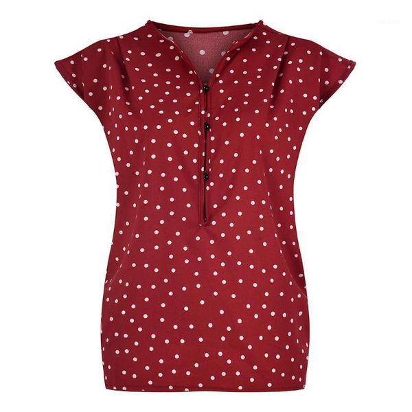 women's blouses & shirts women long sleeve spring summer 2021 fashion women's retro polka dot v-neck open buckle turtleneck 4191, White
women's blouses & shirts women long sleeve spring summer 2021 fashion women's retro polka dot v-neck open buckle turtleneck 4191, White