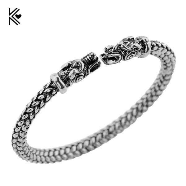 скандинавский викинг змея браслеты браслеты snake head vintage волчья голова bracele мужчины женщины покрыло бронзовые стали браслеты, Black
скандинавский викинг змея браслеты браслеты snake head vintage волчья голова bracele мужчины женщины покрыло бронзовые стали браслеты, Black