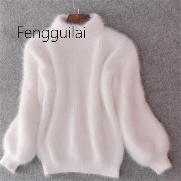 2020 winter new fashion thickened warm turtleneck mohair female sweater lantern sleeve casual solid color slim simple pullover1, White;black
2020 winter new fashion thickened warm turtleneck mohair female sweater lantern sleeve casual solid color slim simple pullover1, White;black