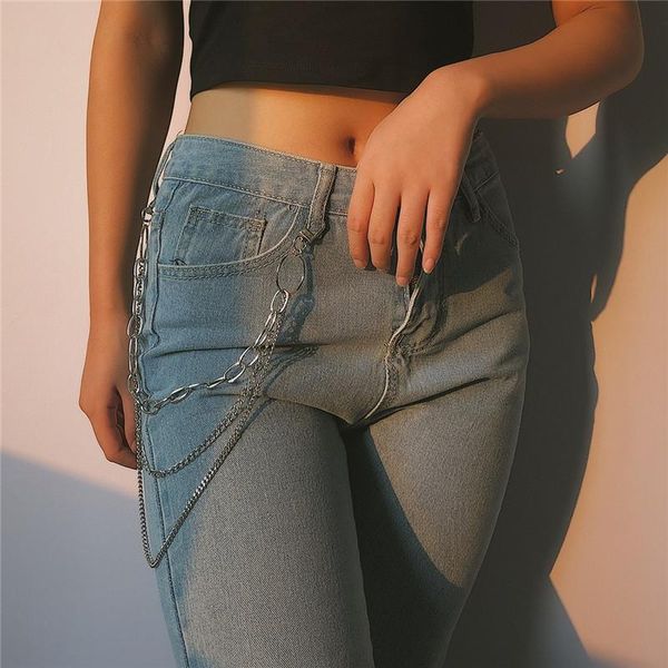 keychains punk hip hop belt key chain trendy single three layer waist pants long metal jeans clothing accessories jewelry for women, Silver
keychains punk hip hop belt key chain trendy single three layer waist pants long metal jeans clothing accessories jewelry for women, Silver