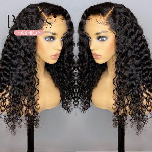 pervian deep wave closure wig glueless human hair curly lace frontal wigs 250 lace front wig pre plucked bleached knots remy, Black;brown
pervian deep wave closure wig glueless human hair curly lace frontal wigs 250 lace front wig pre plucked bleached knots remy, Black;brown