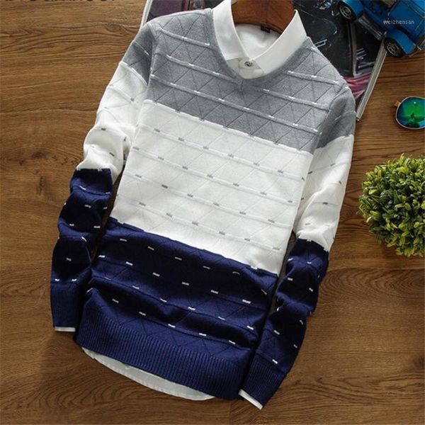 pullover sweaters new men's autumn winter clothing knitting fashion designer casual striped man knitwear computer knitted1, White;black
pullover sweaters new men's autumn winter clothing knitting fashion designer casual striped man knitwear computer knitted1, White;black