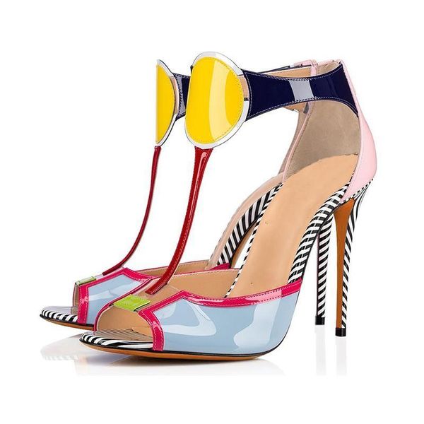 sandals mkkhou women 2021 summer fish mouth matching color back zipper 12cm high heel open shoes sizes 34-45, Black
sandals mkkhou women 2021 summer fish mouth matching color back zipper 12cm high heel open shoes sizes 34-45, Black