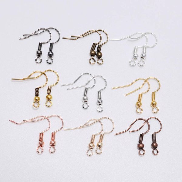 100pcs 2017mm gold bronze ear hooks earrings clasps findings earring wires for jewelry making supplies wholesale h jlliuh, White
100pcs 2017mm gold bronze ear hooks earrings clasps findings earring wires for jewelry making supplies wholesale h jlliuh, White