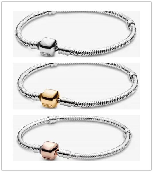 925 sterling silver beaded strands snake chain bracelet for pandora beaded women designer fashion jewelry gifts, Black
925 sterling silver beaded strands snake chain bracelet for pandora beaded women designer fashion jewelry gifts, Black