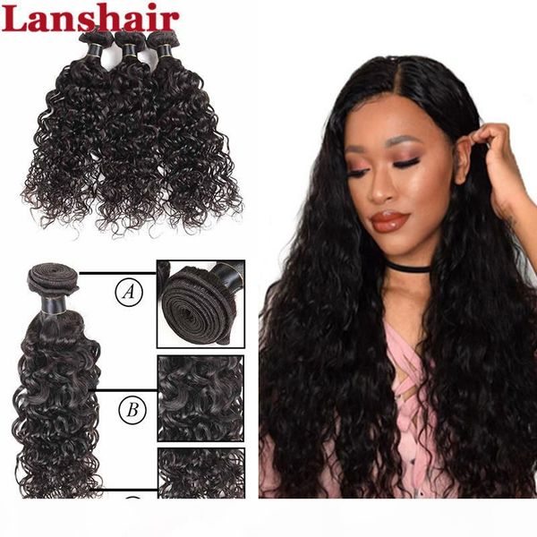 hpt selling 8a unprocessed brazilian water wave virgin human hair bundles weave wholesale virgin peruvian water wave human hair wefts, Black
hpt selling 8a unprocessed brazilian water wave virgin human hair bundles weave wholesale virgin peruvian water wave human hair wefts, Black