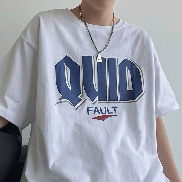 short men's fashion 2020 new summer ins half sleeve loose lovers' versatile t-shirt, White;black
short men's fashion 2020 new summer ins half sleeve loose lovers' versatile t-shirt, White;black