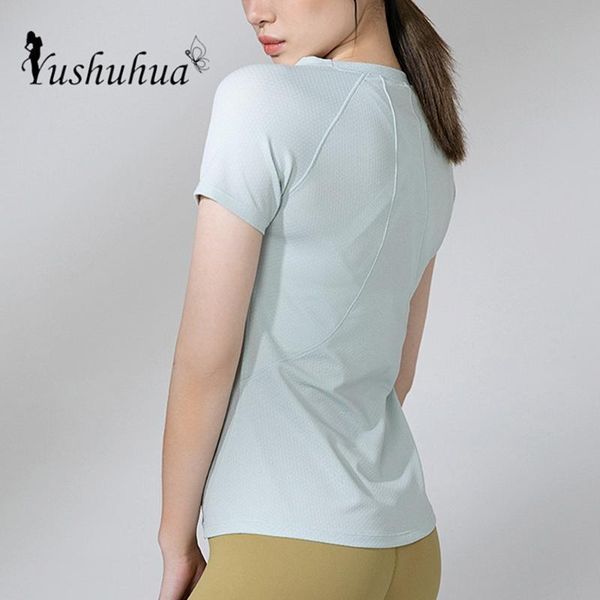 breathable mesh yoga short sleeve t shirt women quick dry running training sport t-shirt gym loose fitness kg-564, White;red
breathable mesh yoga short sleeve t shirt women quick dry running training sport t-shirt gym loose fitness kg-564, White;red