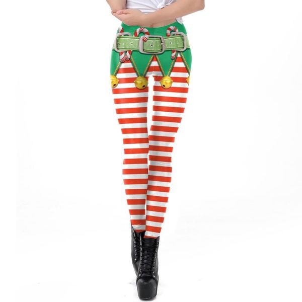 women's leggings sweolso stripe printing elastic waisted workout christmas leggins printed fitness legging festival pants, Black
women's leggings sweolso stripe printing elastic waisted workout christmas leggins printed fitness legging festival pants, Black